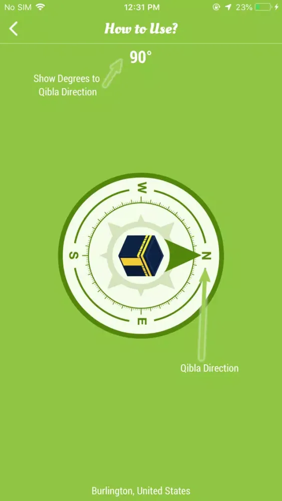 صور Qibla Compass Locator