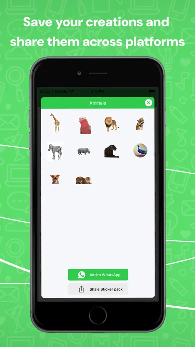 Ảnh chụp màn hình của Quick Sticker Maker
