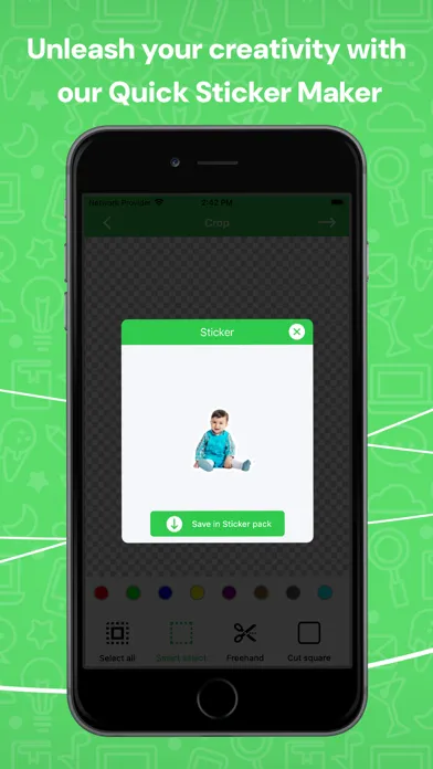Ảnh chụp màn hình của Quick Sticker Maker