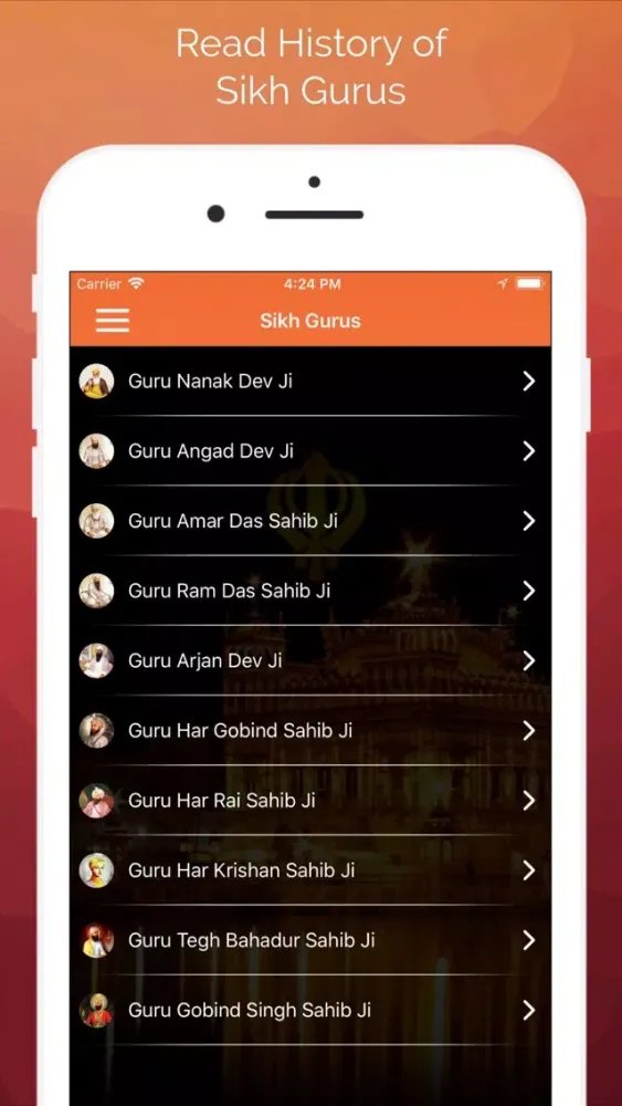 Ảnh chụp màn hình của Sikh World PRO