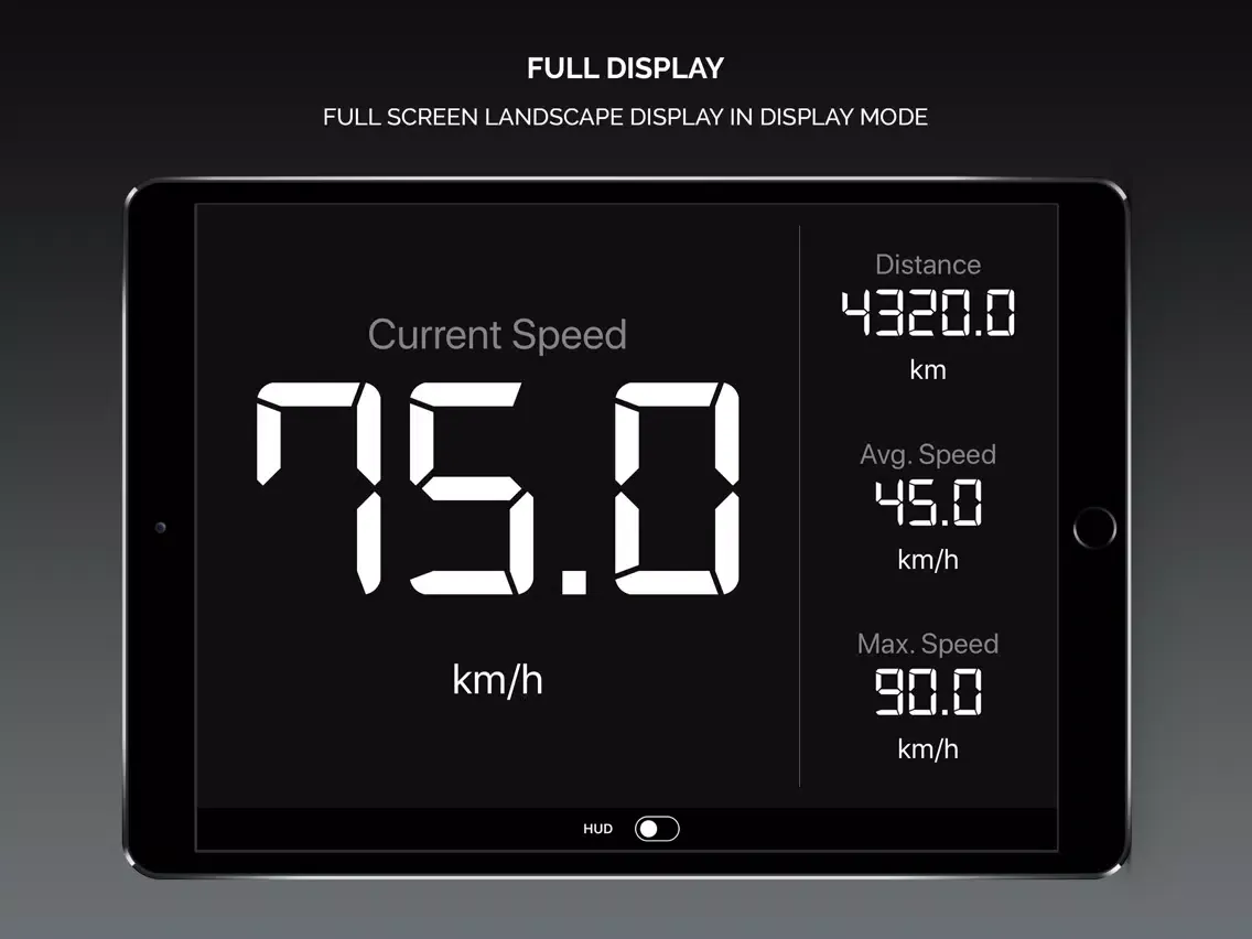 Smart GPS Speedometer PRO iPad 應用截圖