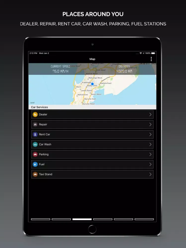 Smart GPS Speedometer PRO iPad 應用截圖
