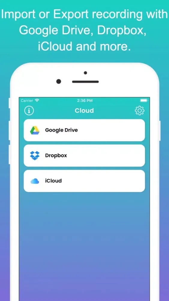 Tangkapan skrin Voice Recorder PRO