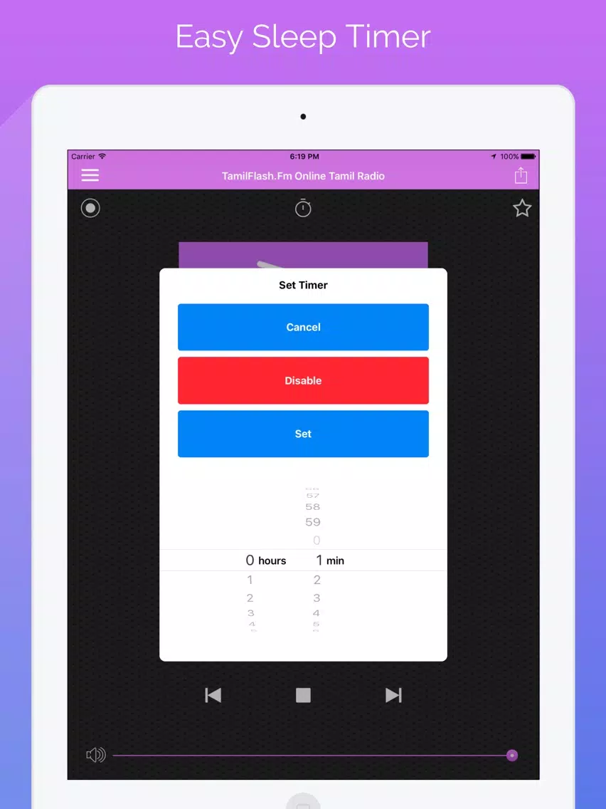 Tamil Radio FM - Tamil Music iPad 应用截图