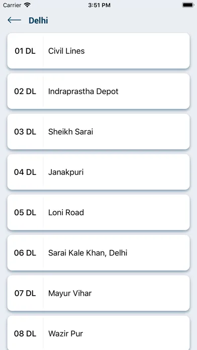 Zrzuty ekranu Indian Vehicle Info - RTO Plus
