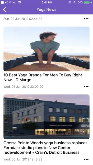 Yoga Poses - Daily Fitness Screenshots