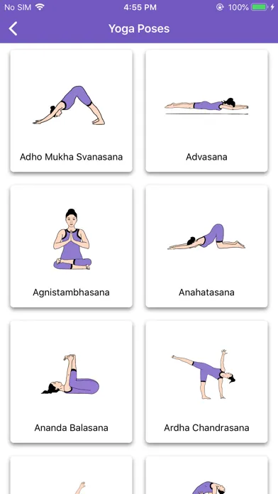Yoga Poses - Daily Fitness Screenshots