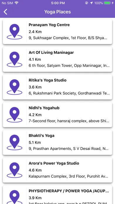 Yoga Poses - Daily Fitness Screenshots
