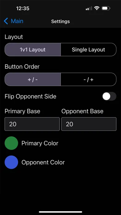 Screenshot di TCG Counter Tool