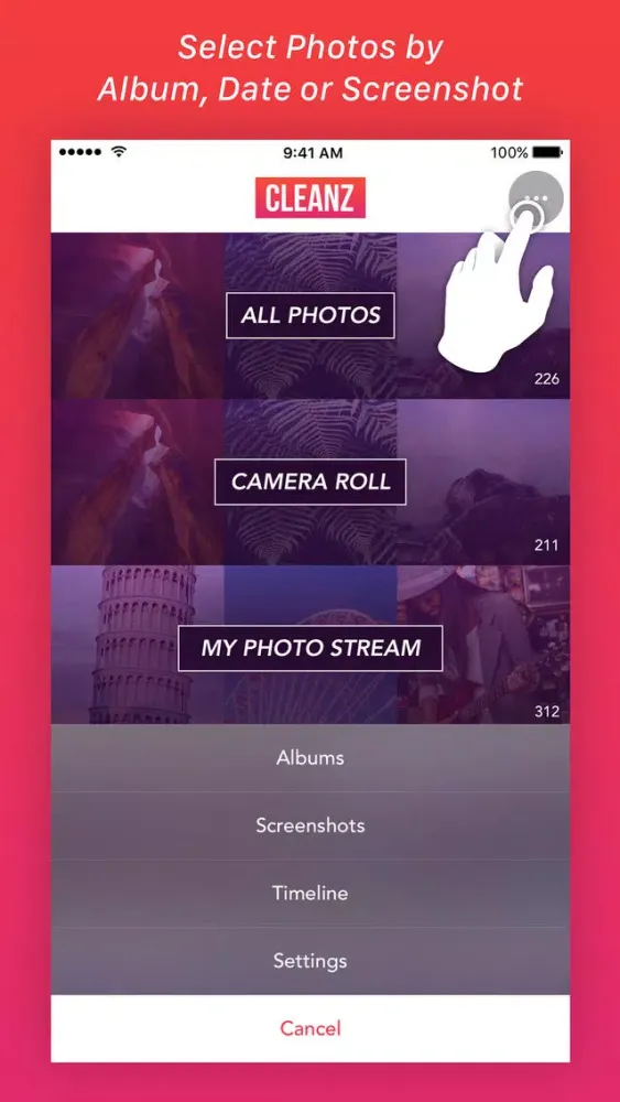 Скриншоты Cleanz - Clean up Your Photo Library