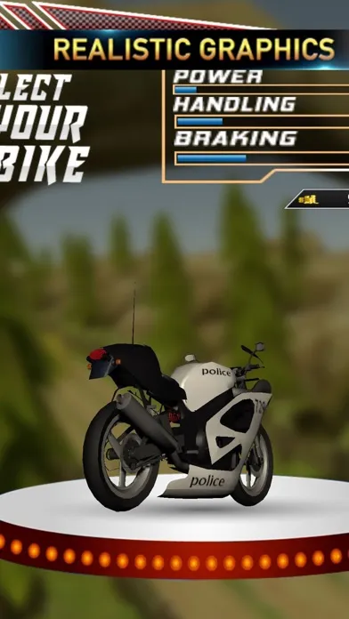 Real Police Bike Driving スクリーンショット