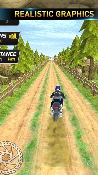 Real Police Bike Driving スクリーンショット