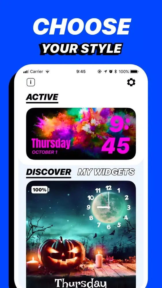 Custom & Color Photo Widget W应用截图