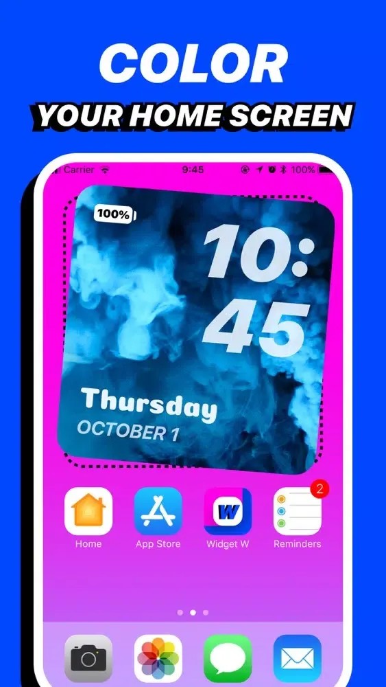 Custom & Color Photo Widget W应用截图