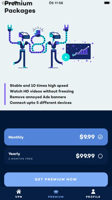 Ghost VPN - Fast VPN স্ক্রিনশট