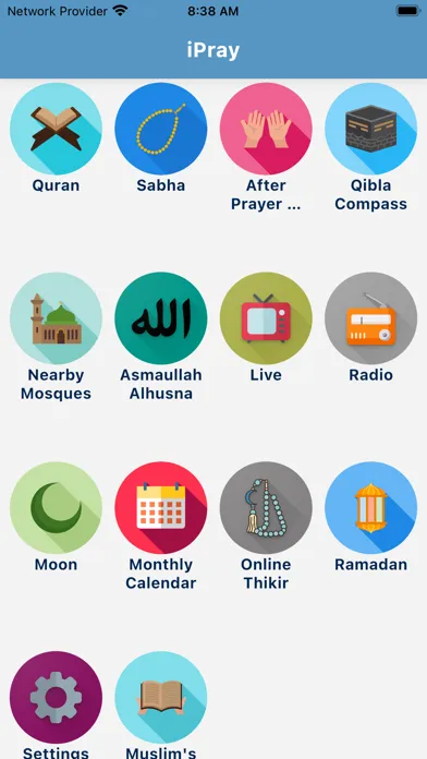 Zrzuty ekranu iPray - Adhan Dhikr Quran