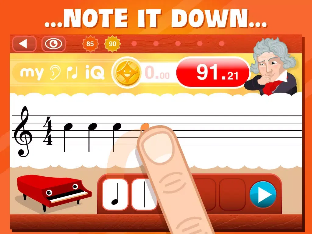 Hear It, Note It! - The Aural iQ Game iPad  স্ক্রিনশট