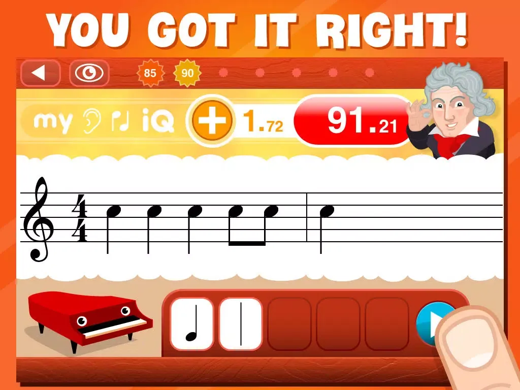 Hear It, Note It! - The Aural iQ Game iPad  স্ক্রিনশট