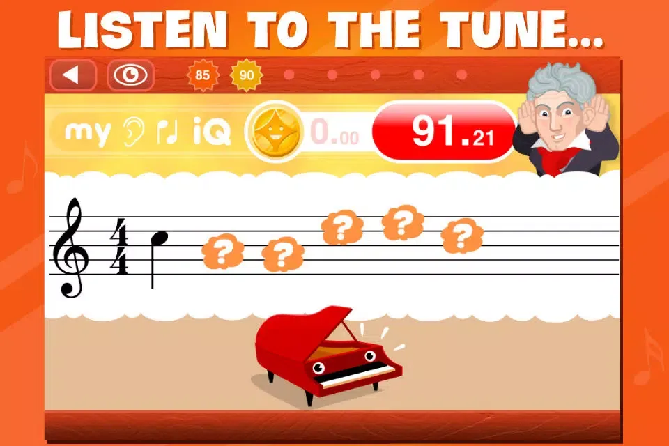 Hear It, Note It! - The Aural iQ Game স্ক্রিনশট