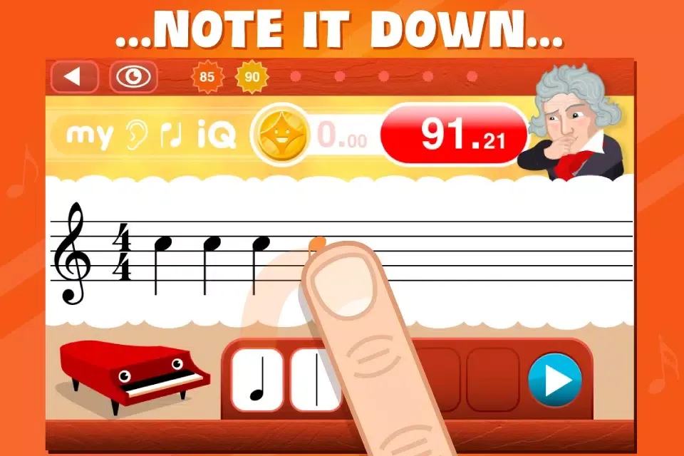 Hear It, Note It! - The Aural iQ Game স্ক্রিনশট