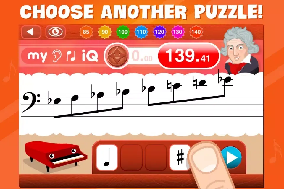 Hear It, Note It! - The Aural iQ Game স্ক্রিনশট