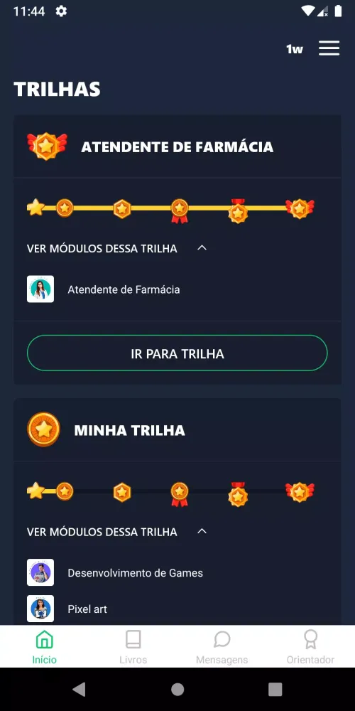 Evolua Educação Screenshots