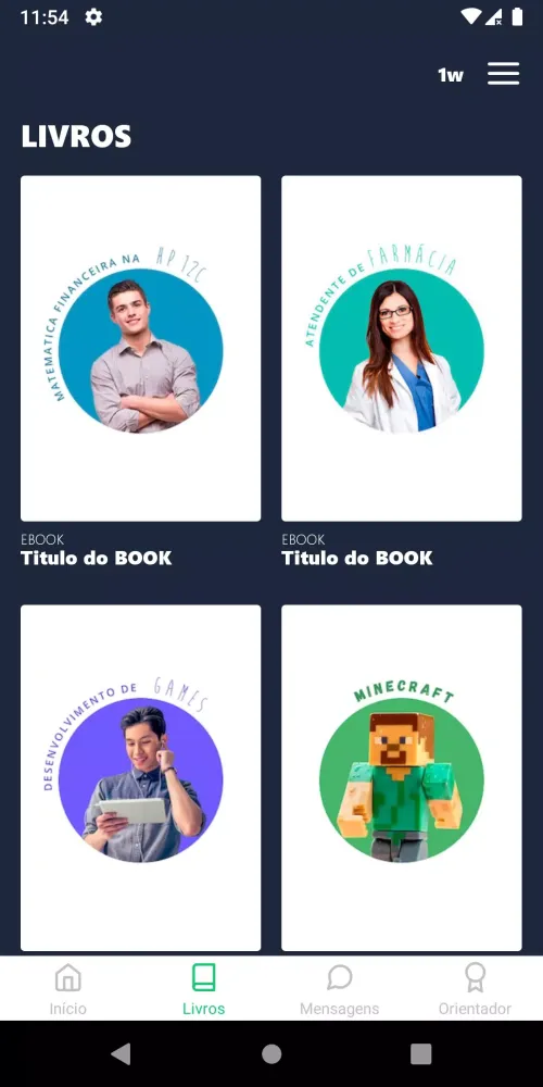 Evolua Educação Screenshots