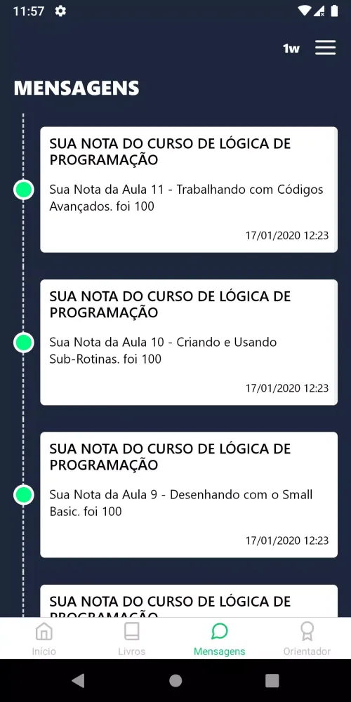 Evolua Educação Screenshots