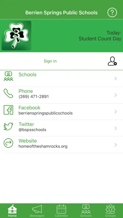 Berrien Springs Public Schools سکرین شاٹس