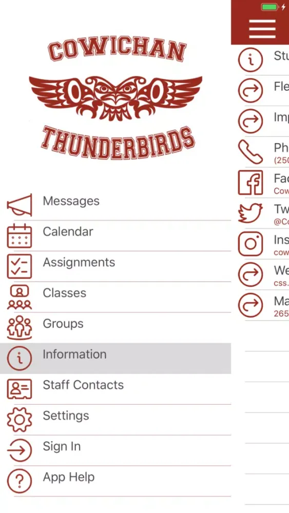 Cowichan T-Birds スクリーンショット