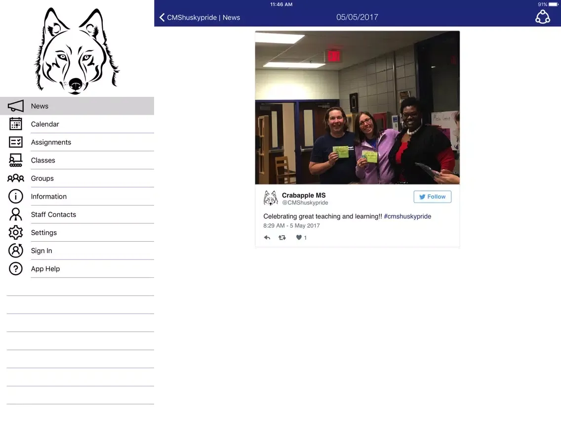 CMShuskypride iPad  Ekran Görüntüleri