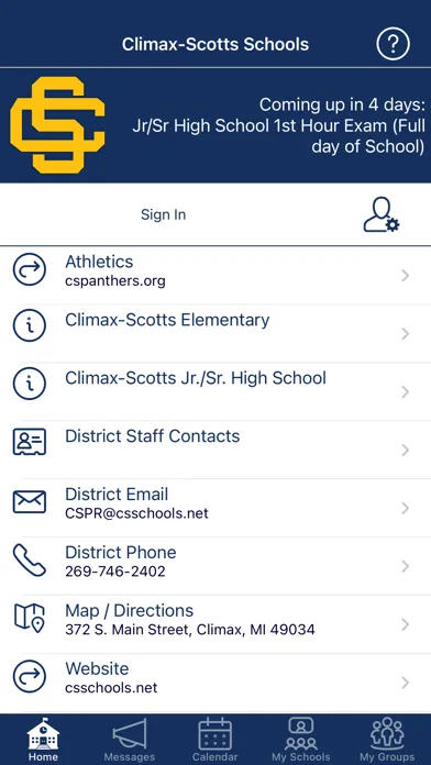 Capturas de pantalla de Climax-Scotts Schools