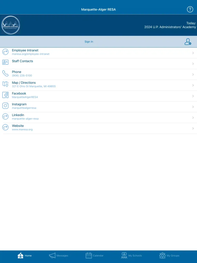 Marquette-Alger RESA Screenshots