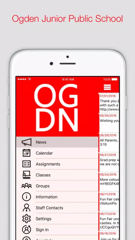 Ogden JPS سکرین شاٹس