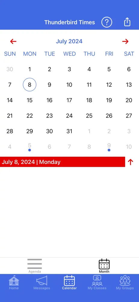 Thunderbird Times Screenshots