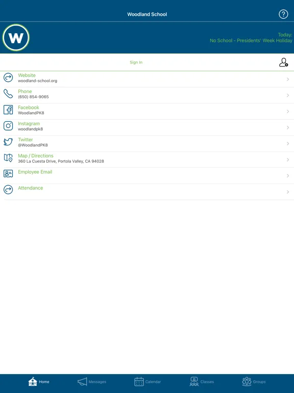 Woodland School iPad  سکرین شاٹس