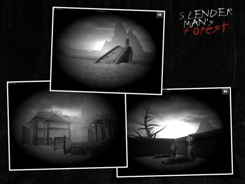 Tangkapan layar SlenderMan's Forest iPad 