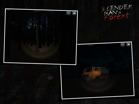 Tangkapan layar SlenderMan's Forest iPad 