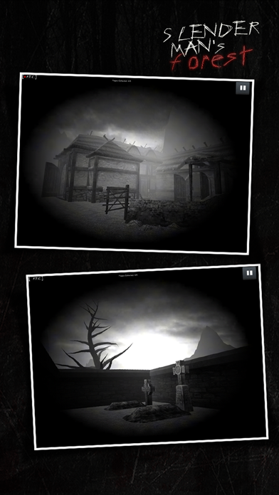 Tangkapan layar SlenderMan's Forest