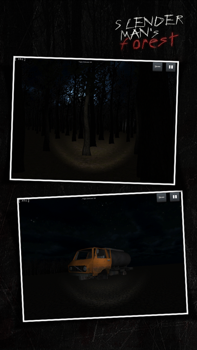 Tangkapan layar SlenderMan's Forest
