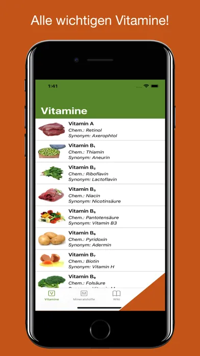 Vitamine & Mineralien应用截图