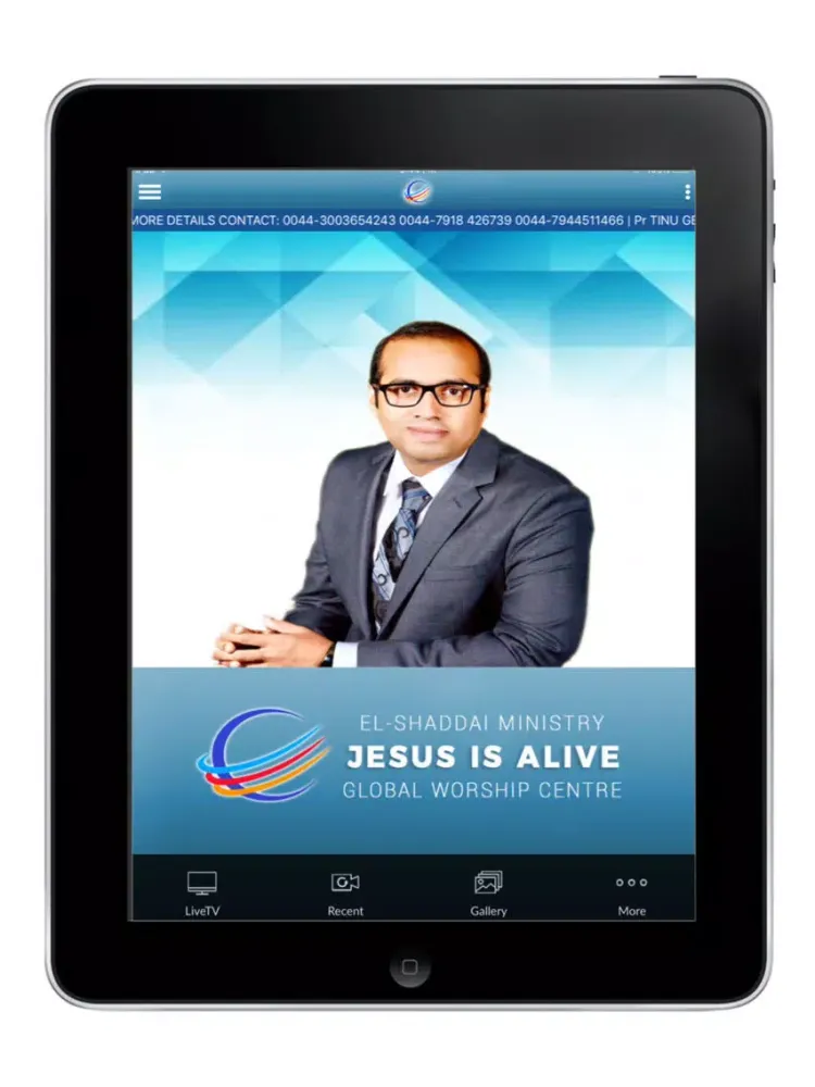 PASTOR TINU for iPad iPad  স্ক্রিনশট