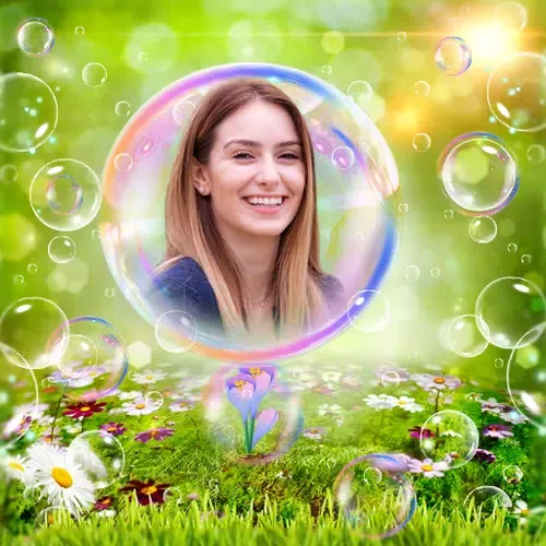 Ảnh chụp màn hình của Bubble Photo Frames