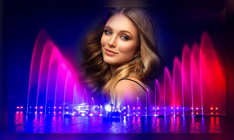 Capturas de tela do Water Fountain Photo Frames
