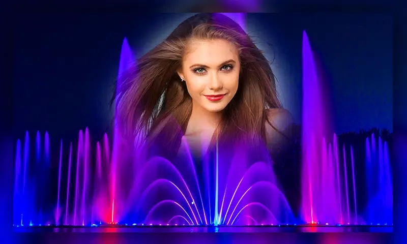 Capturas de tela do Water Fountain Photo Frames