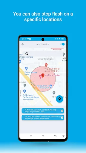 Ultra Flash Alerts on Call SMS Screenshots
