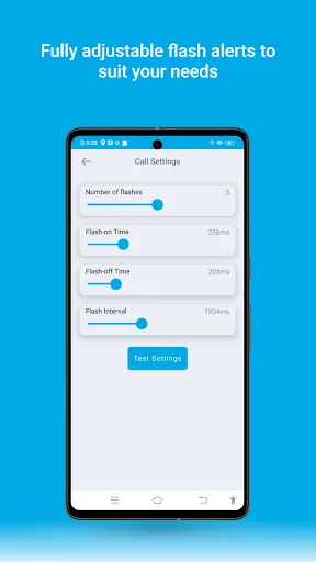 Ultra Flash Alerts on Call SMS Screenshots
