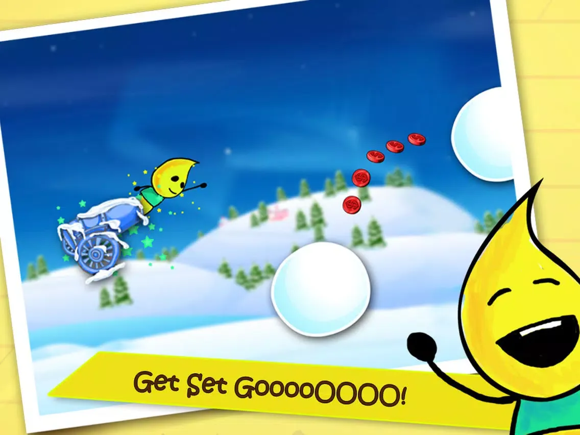 Tiny Guy Jumper FREE - Simple But Super Cool Doodle Adventure Endless Run Game iPad  スクリーンショット