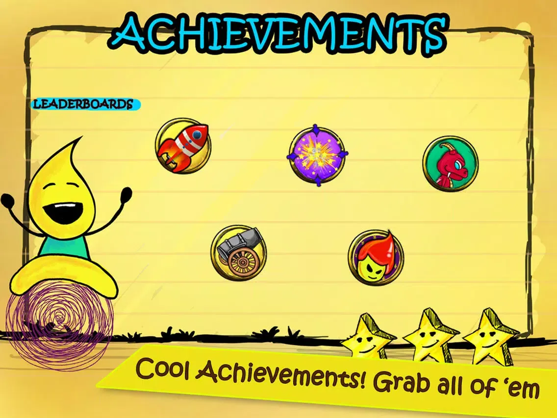 Tiny Guy Jumper FREE - Simple But Super Cool Doodle Adventure Endless Run Game iPad  スクリーンショット
