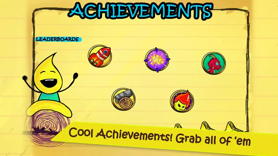Tiny Guy Jumper FREE - Simple But Super Cool Doodle Adventure Endless Run Game スクリーンショット